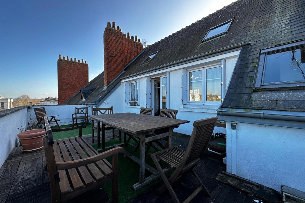 Beautiful Apartment With Terrace - Loire View Tours Luaran gambar
