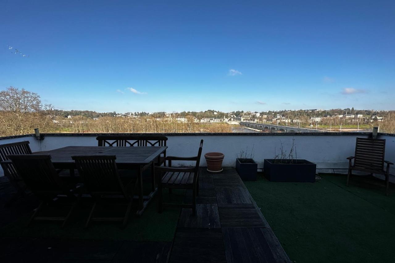 Beautiful Apartment With Terrace - Loire View Tours Luaran gambar